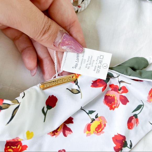 San Lorenzo Brazilian Floral Bikini Set - Picture 7 of 8